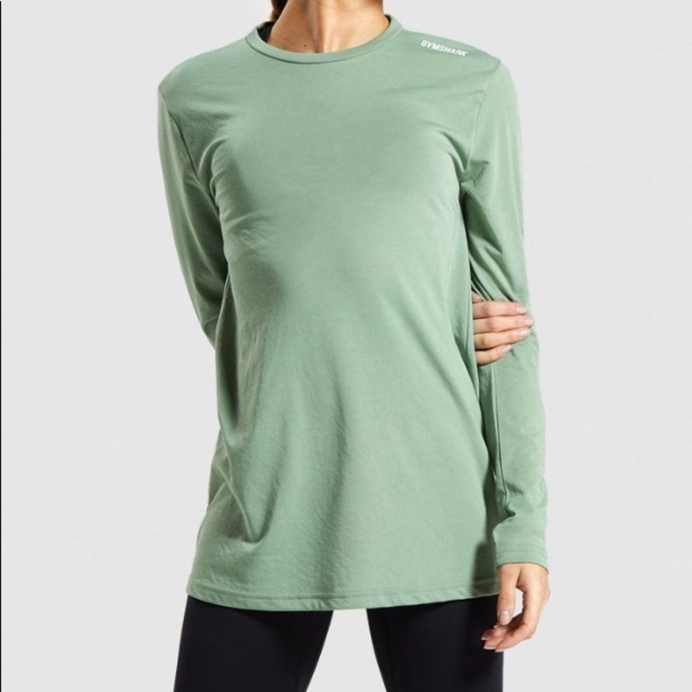 Gym Shark Long Sleeve Shirt